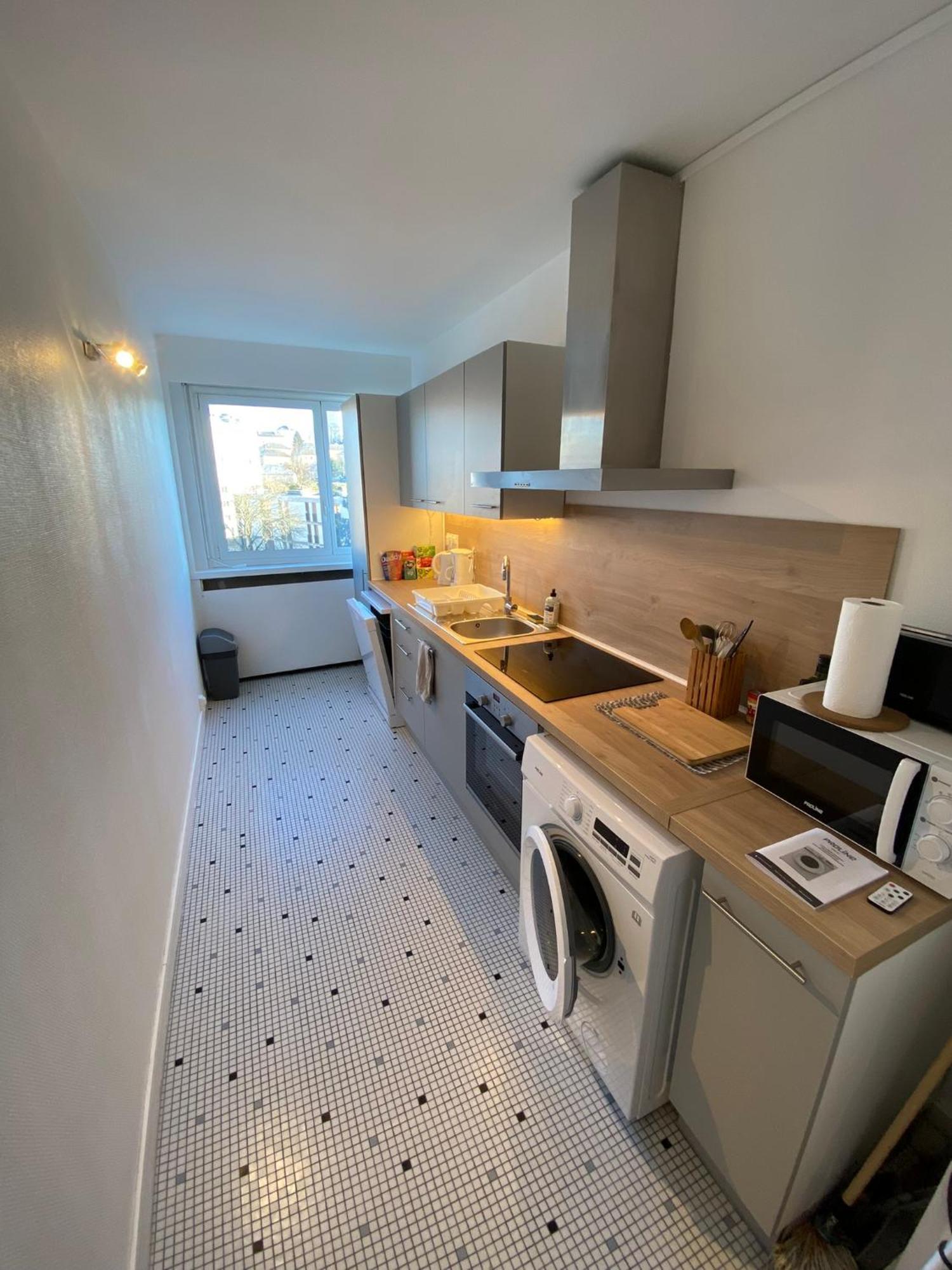 Appartement Jusqu'A 6 Couchages Le Mans Exterior foto